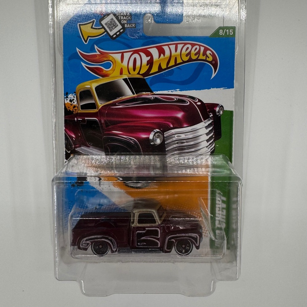 Hot Wheels 2012 Treasure Hunt 52 Chevy Truck Burgundy Gold 58/247 V5346 VHTF